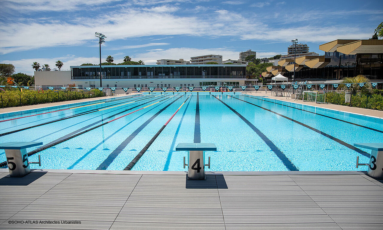 projet Elcimaï piscine à Antibes